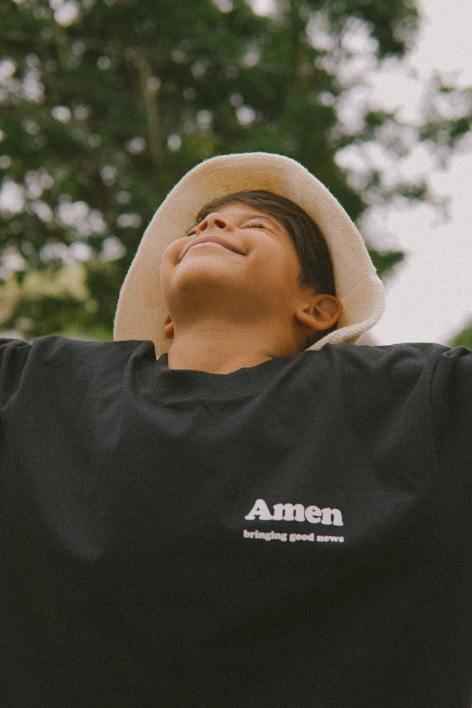 THE GOOD SHEPHERD BLACK T-SHIRT