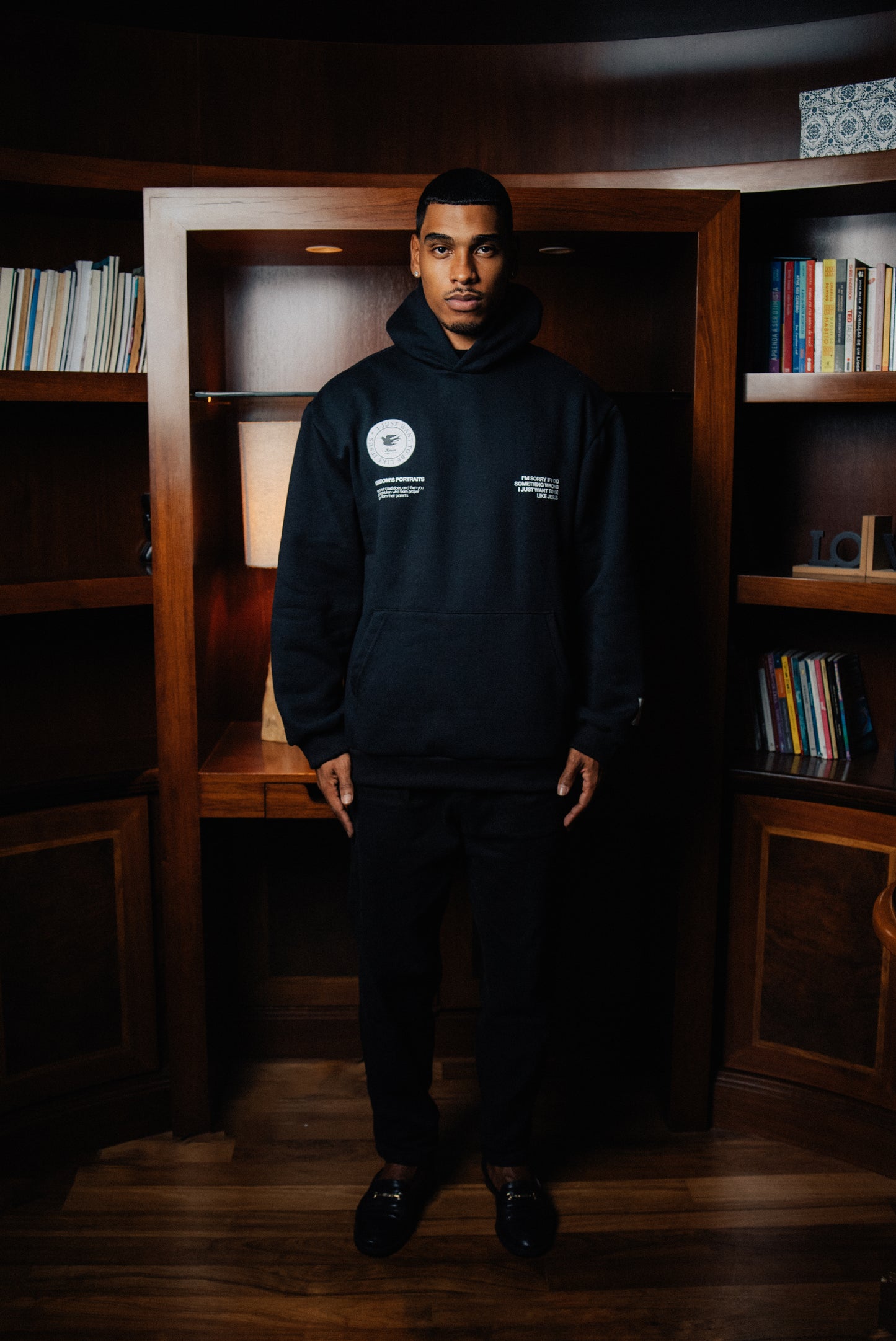 BLACK I'M SORRY SWEATSHIRT