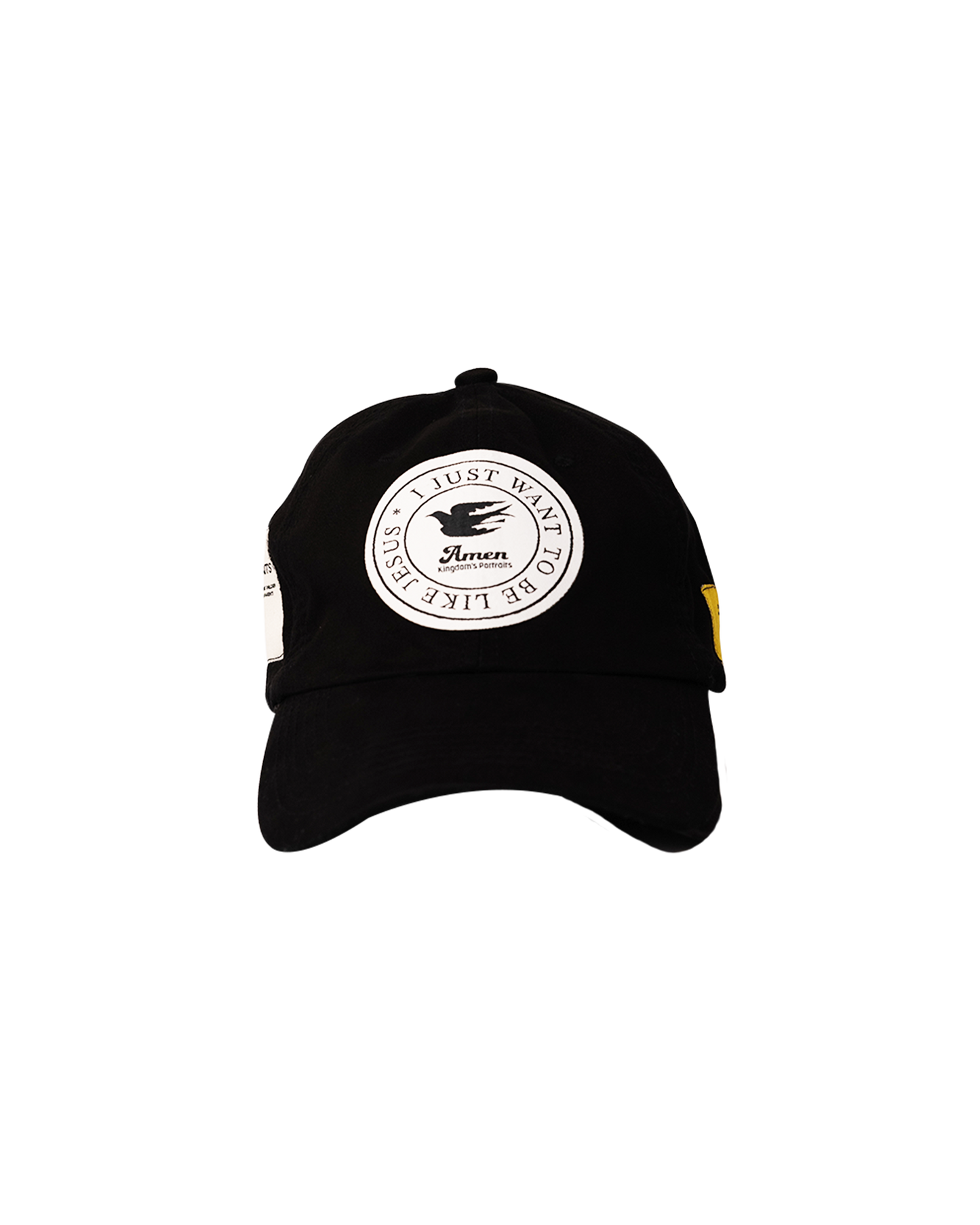 BLACK CAP I JUST WANT TO BE LIKE JESUS
