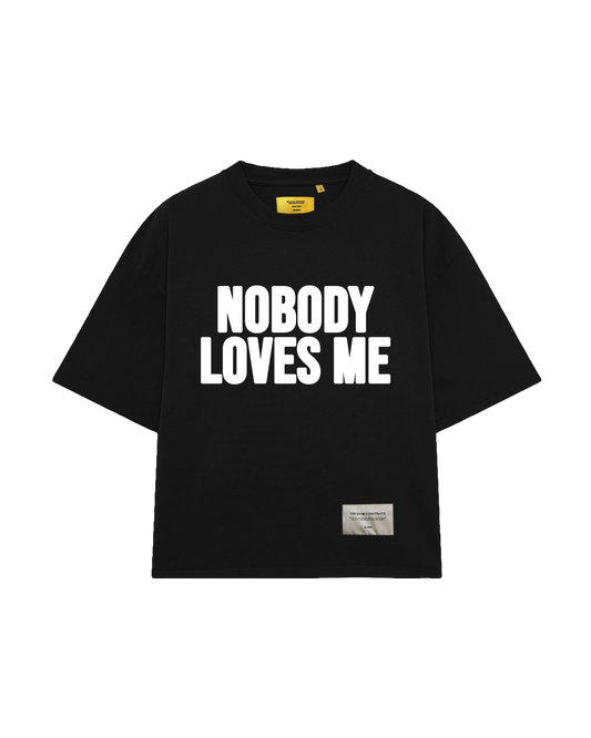 NOBODY LOVES ME LIKE JESUS BLACK T-SHIRT