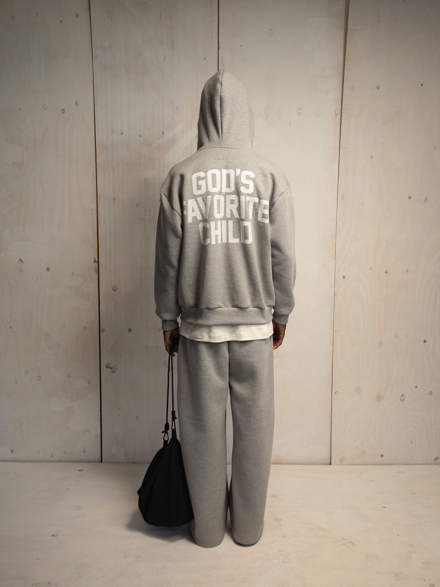 GRAY BAGGY SWEATSHIRT