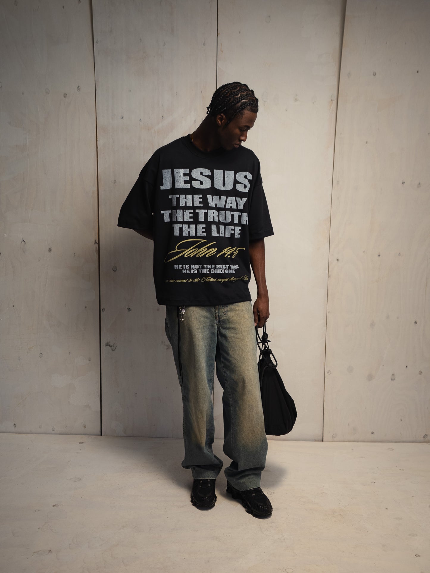JOHN 14:6 BLACK T-SHIRT
