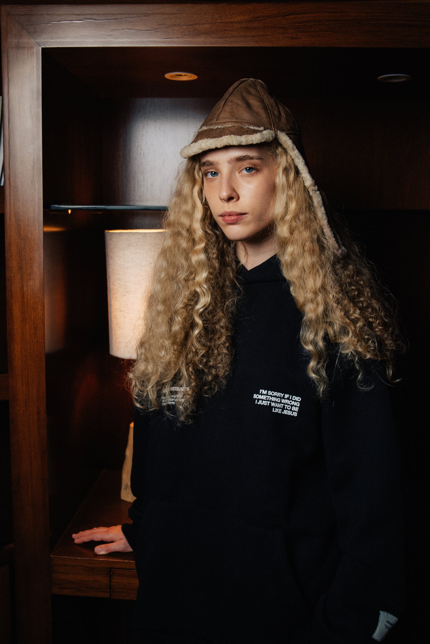 BLACK I'M SORRY SWEATSHIRT