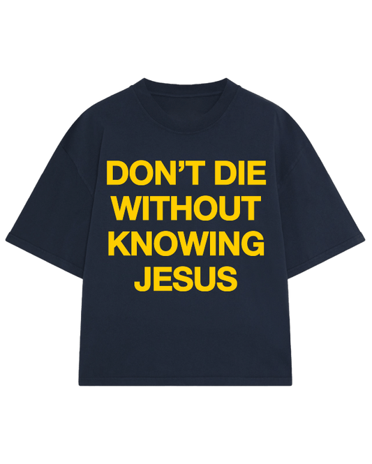 PSALMS 23:4 HEAVY BONE WHITE T-SHIRT