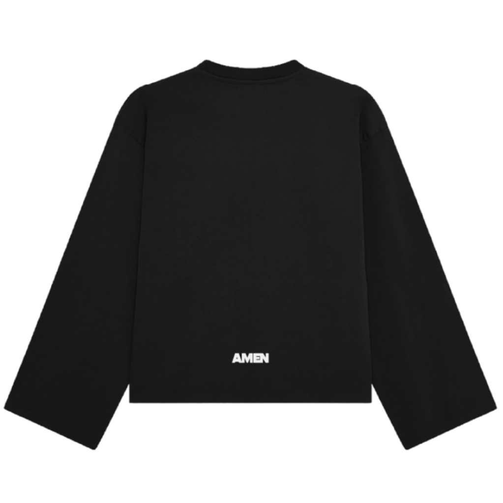 PSALMS 23:4 HEAVY BONE WHITE T-SHIRT