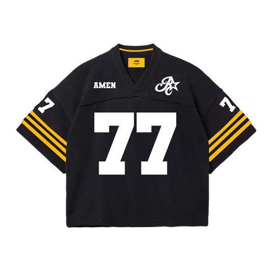 BLACK AMEN JERSEY