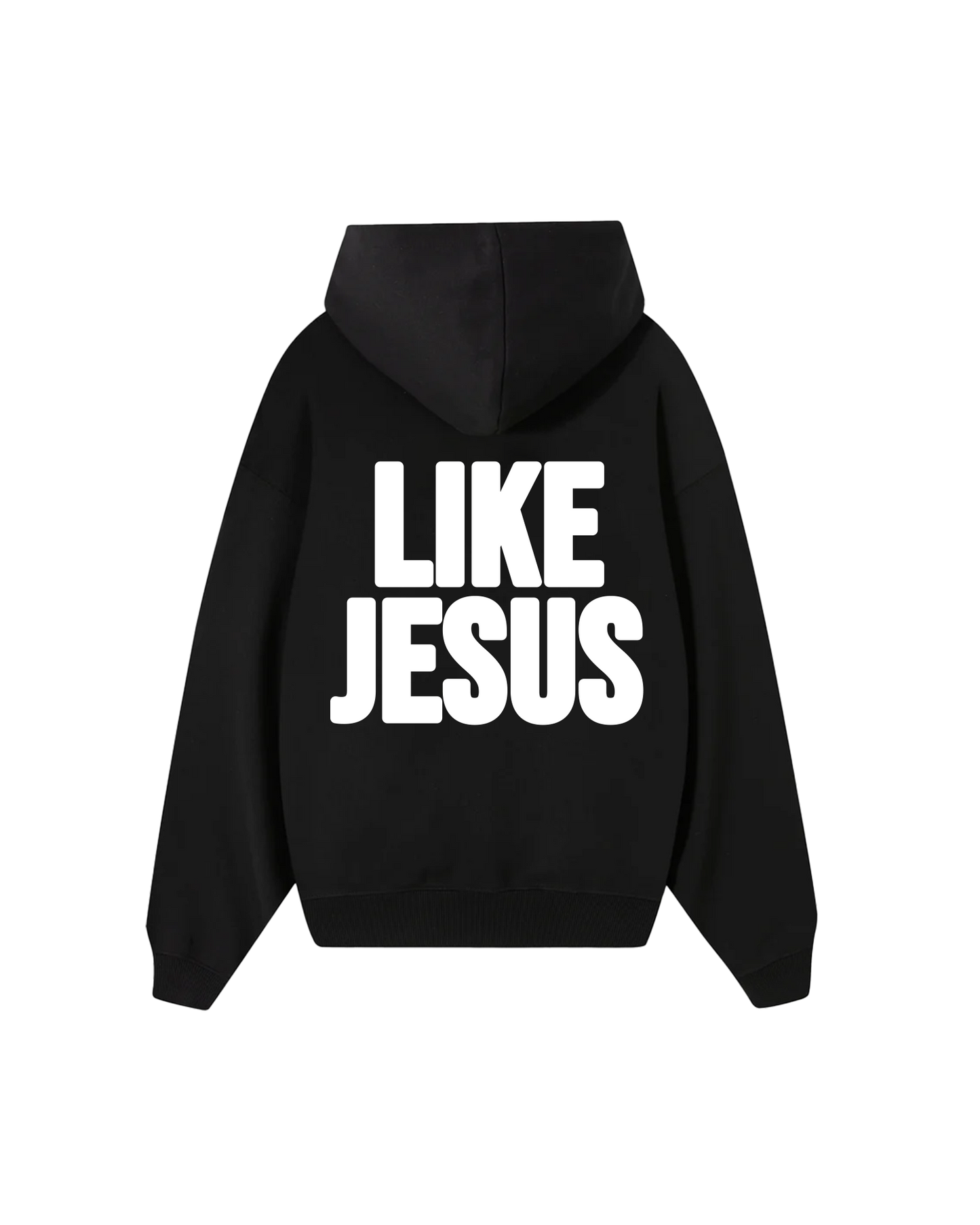 BLACK SWEATSHIRT NOBODY LOVES ME LIKE JESUS