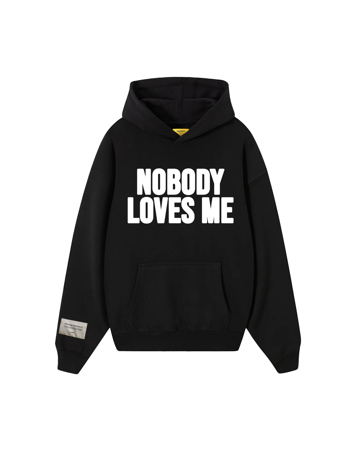 BLACK SWEATSHIRT NOBODY LOVES ME LIKE JESUS