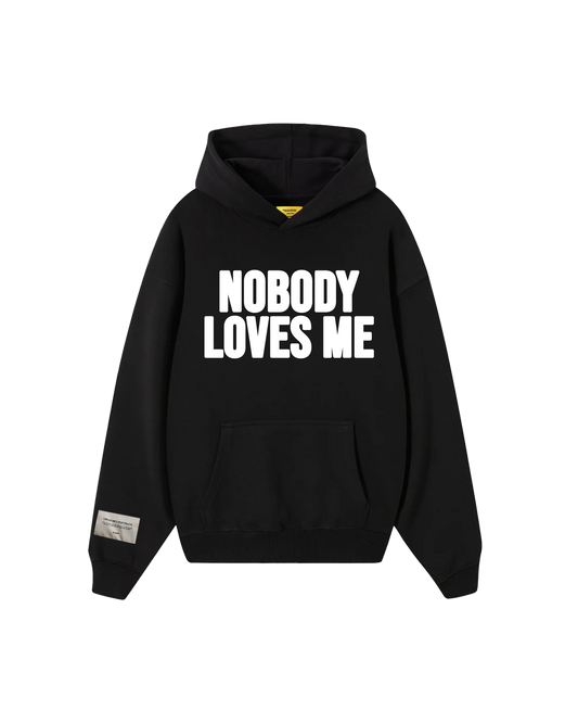 BLACK SWEATSHIRT NOBODY LOVES ME LIKE JESUS