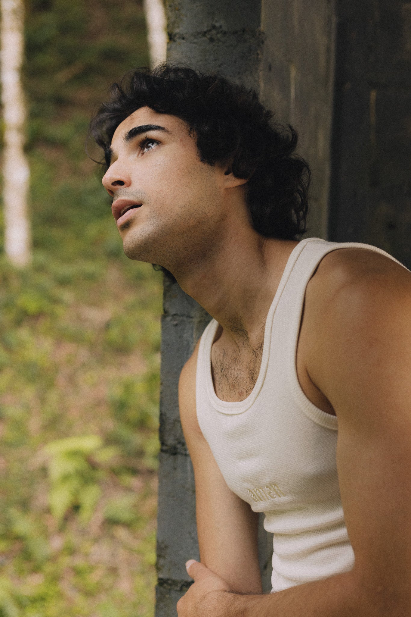 MEN'S OFF-WHITE TANK TOP