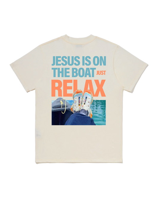 T-Shirt OFF WHITE JESUS IS ON THE BOAT