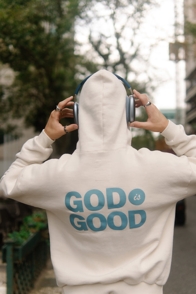 OFF-WHITE GOD IS GOOD SWEATSHIRT