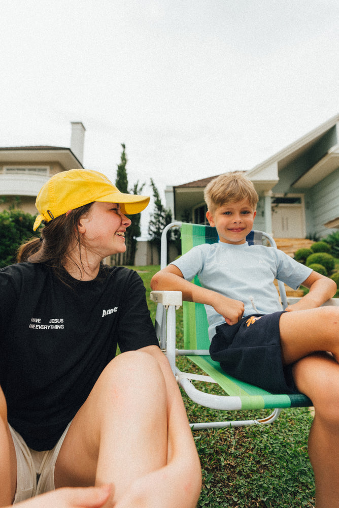 DAD HAT IF I HAVE JESUS ​​YELLOW