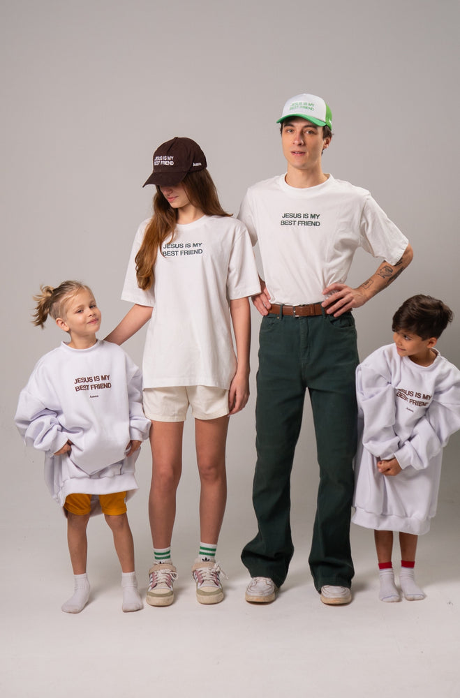 T-Shirt OFF WHITE JESUS ​​IS MY BEST FRIEND