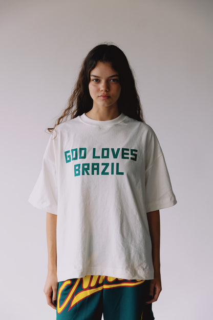 GOD'S FAVORITE CHILD OFF WHITE T-SHIRT
