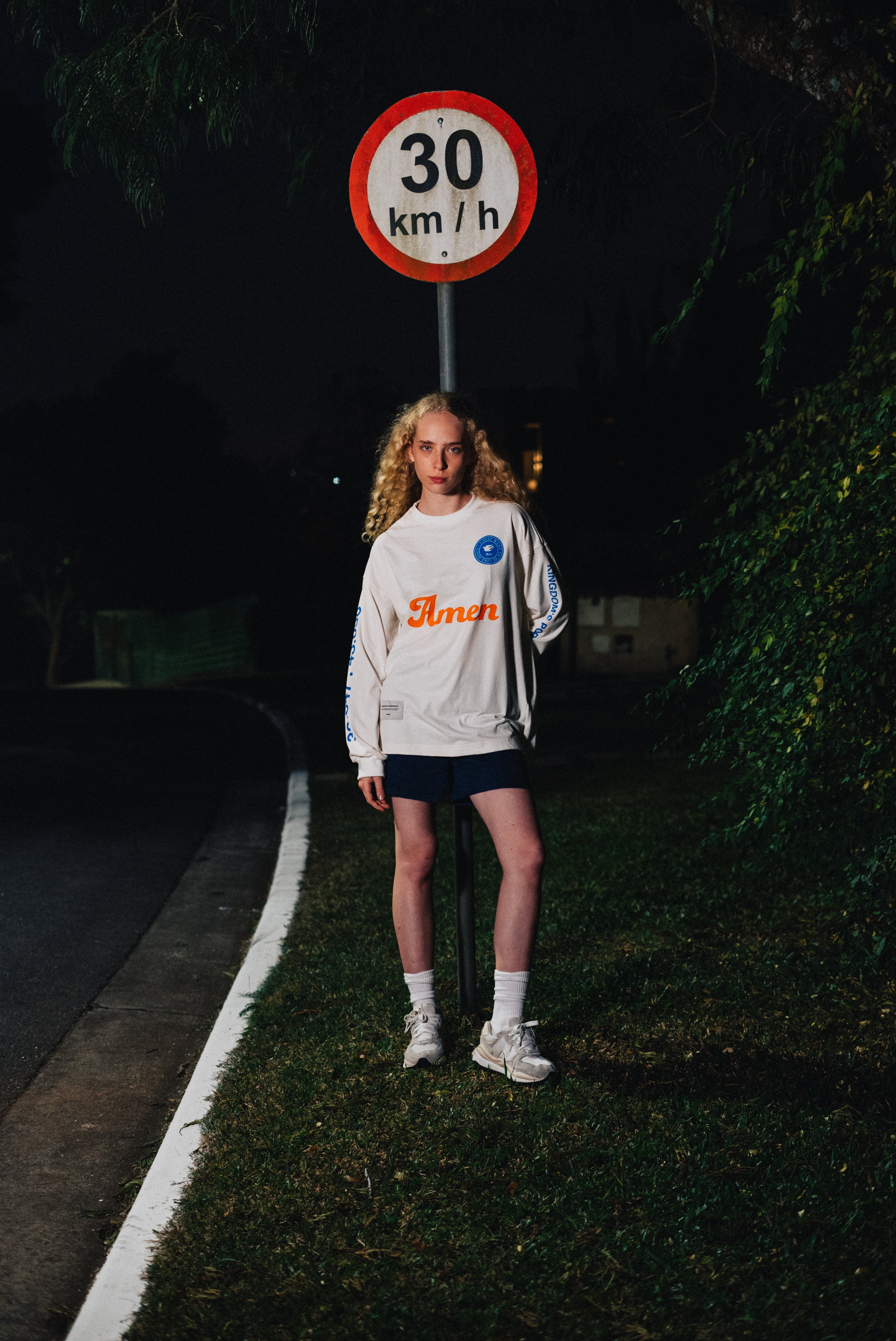 T-SHIRT LONG SLEEVE OFF WHITE KINDOM'S PORTAIS