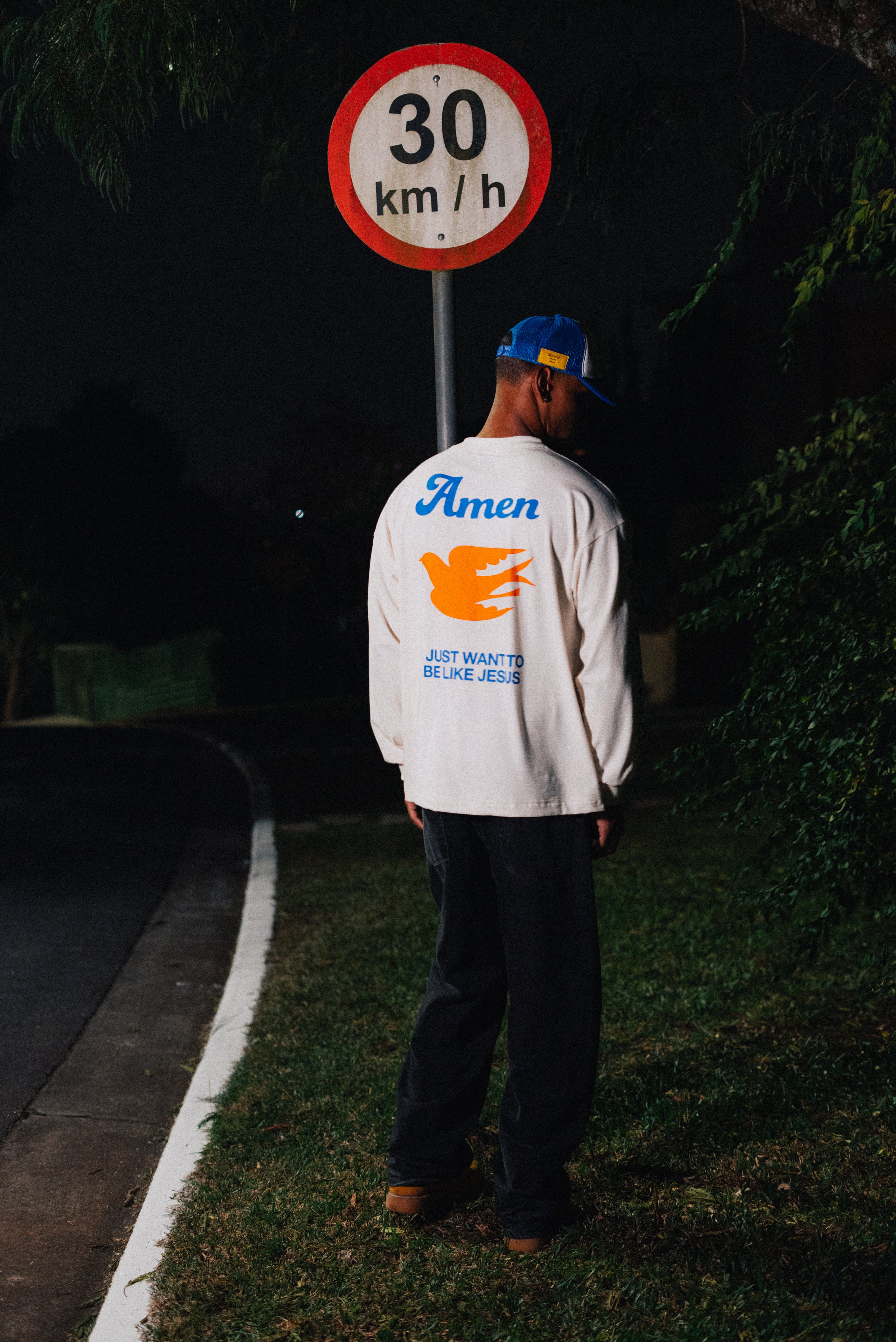 T-SHIRT LONG SLEEVE OFF WHITE KINDOM'S PORTAIS