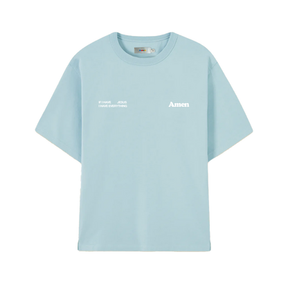 I JUST NEED JESUS ​​BLUE T-SHIRT