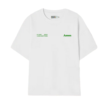 T-SHIRT I JUST NEED JESUS ​​OFF WHITE KIDS
