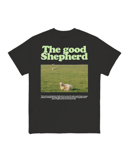 THE GOOD SHEPHERD BLACK T-SHIRT