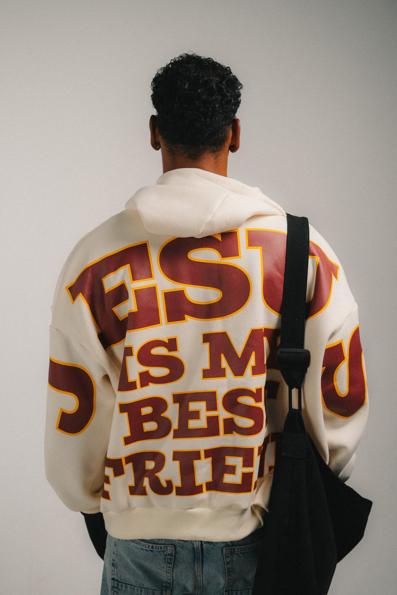 [PRE-SALE] JESUS ​​IS MY BEST FRIEND V2 BOXY SWEATSHIRT