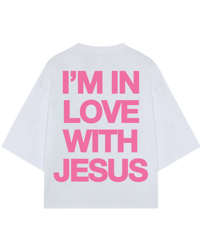 OFF WHITE T-SHIRT I'M LOVE WITH JESUS