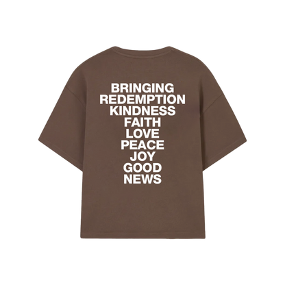 BROWN T-SHIRT 2 YEARS