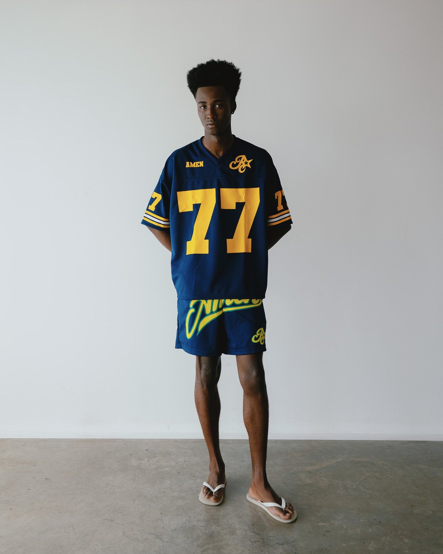 BLACK AMEN JERSEY