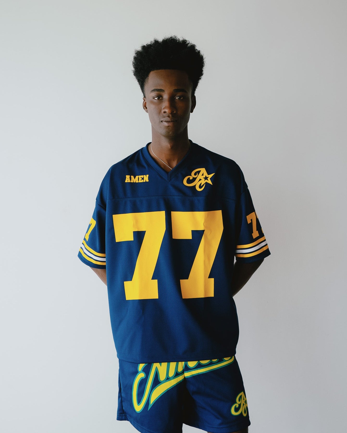 BLACK AMEN JERSEY