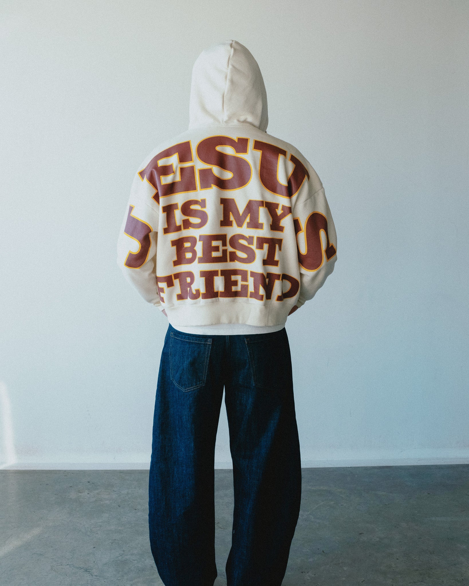 [PRE-SALE] JESUS ​​IS MY BEST FRIEND V2 BOXY SWEATSHIRT