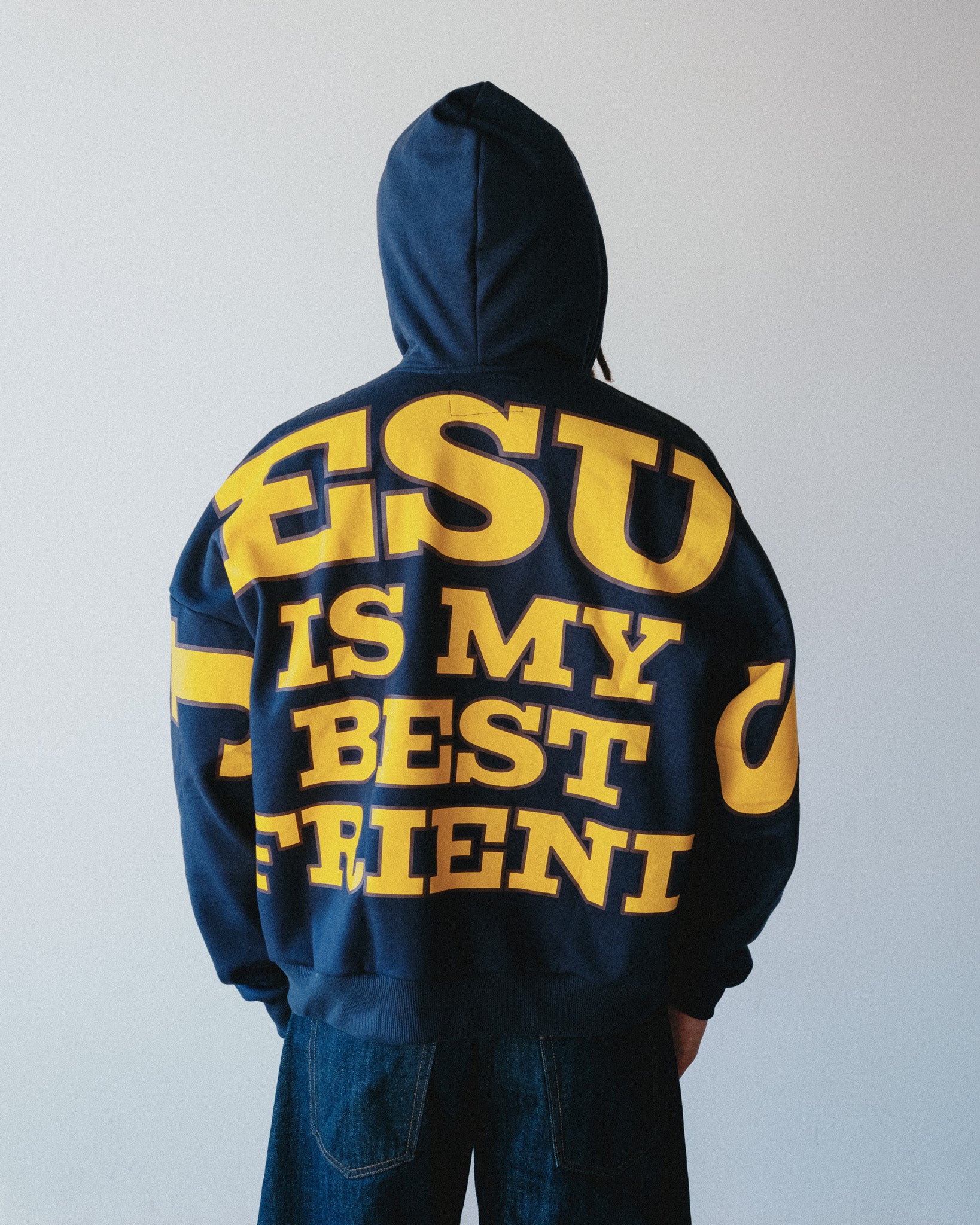 [PRE-SALE] JESUS ​​IS MY BEST FRIEND V2 BOXY SWEATSHIRT