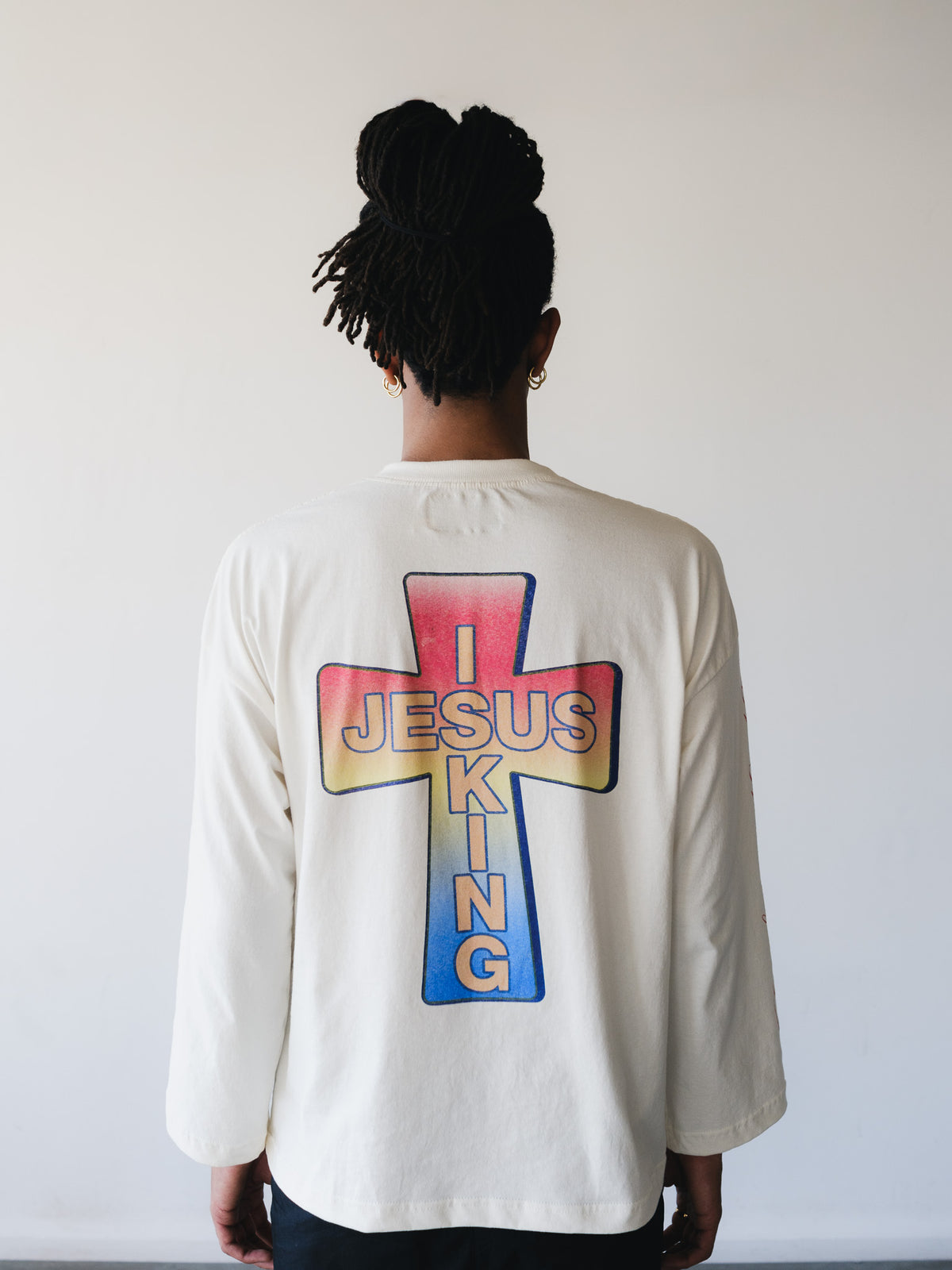 PSALMS 23:4 HEAVY BONE WHITE T-SHIRT