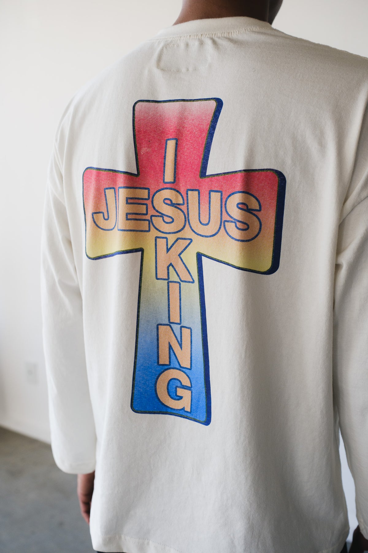 PSALMS 23:4 HEAVY BONE WHITE T-SHIRT
