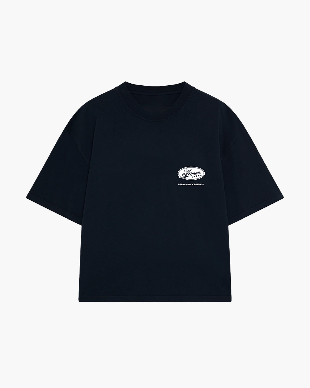 PSALMS 23:4 HEAVY BONE WHITE T-SHIRT