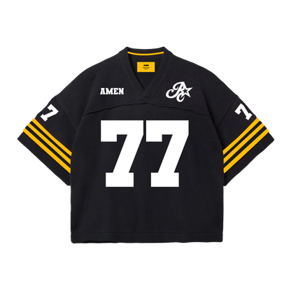 BLACK AMEN JERSEY