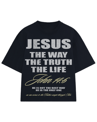 JOHN 14:6 BLACK T-SHIRT