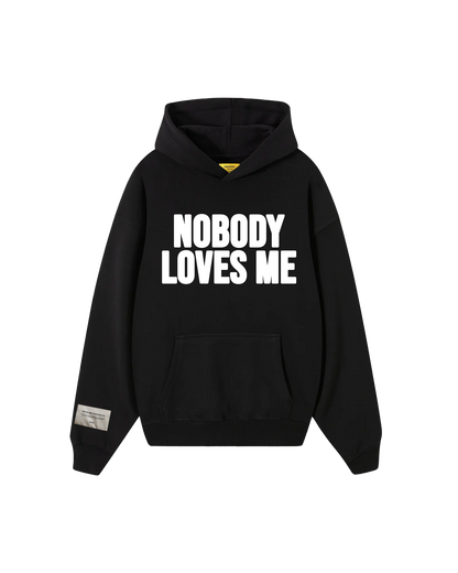 BLACK SWEATSHIRT NOBODY LOVES ME LIKE JESUS