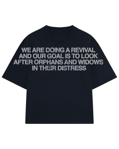 GOD IS NOT A RELIGION BLACK T-SHIRT