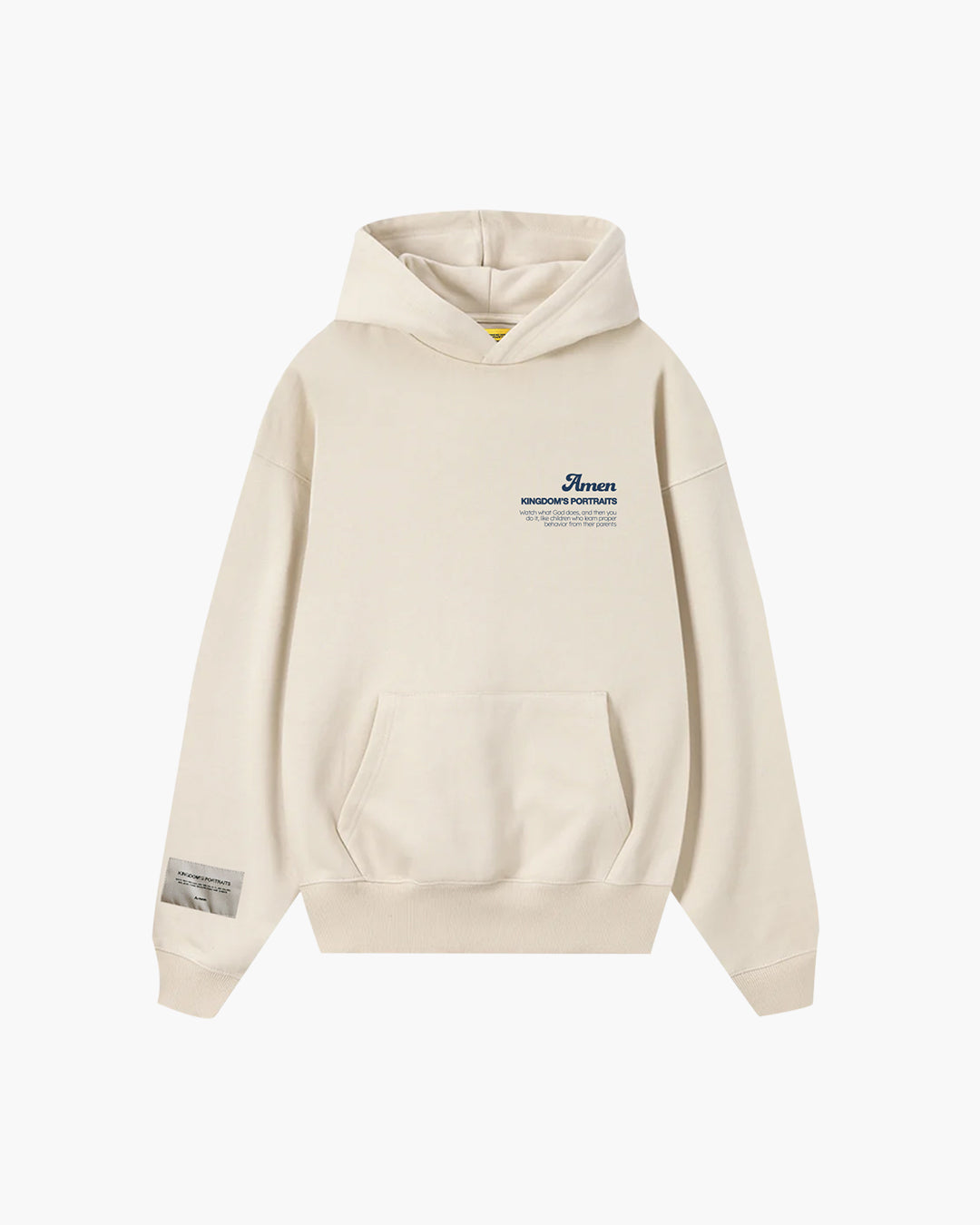 MOLETOM OFF WHITE I JUST WANT TO BE LIKE JESUS