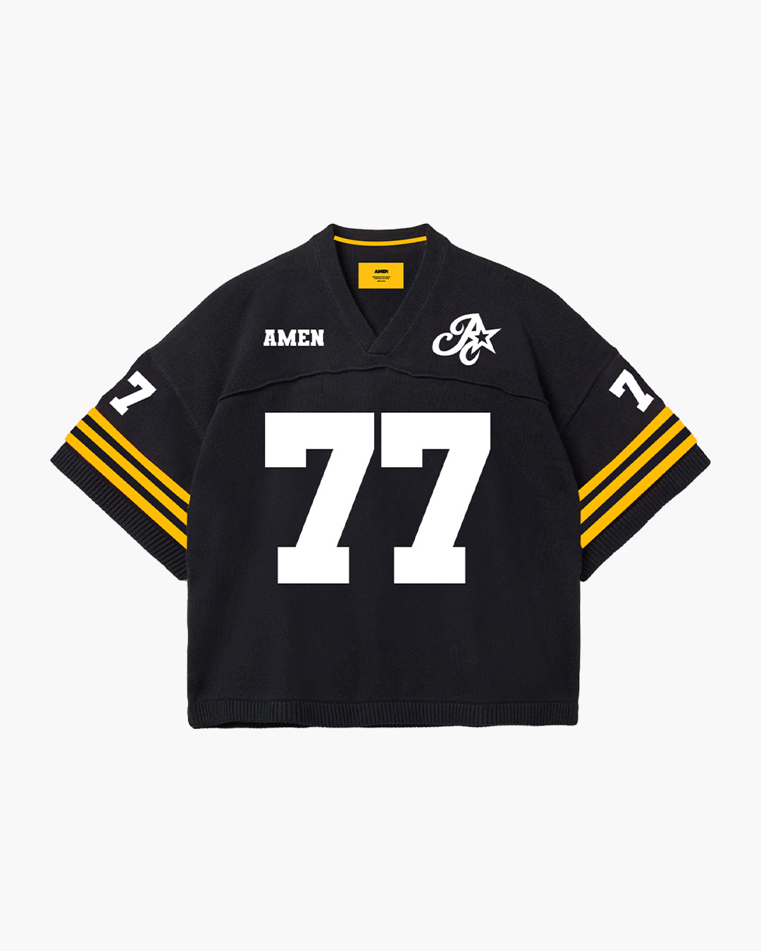 BLACK AMEN JERSEY