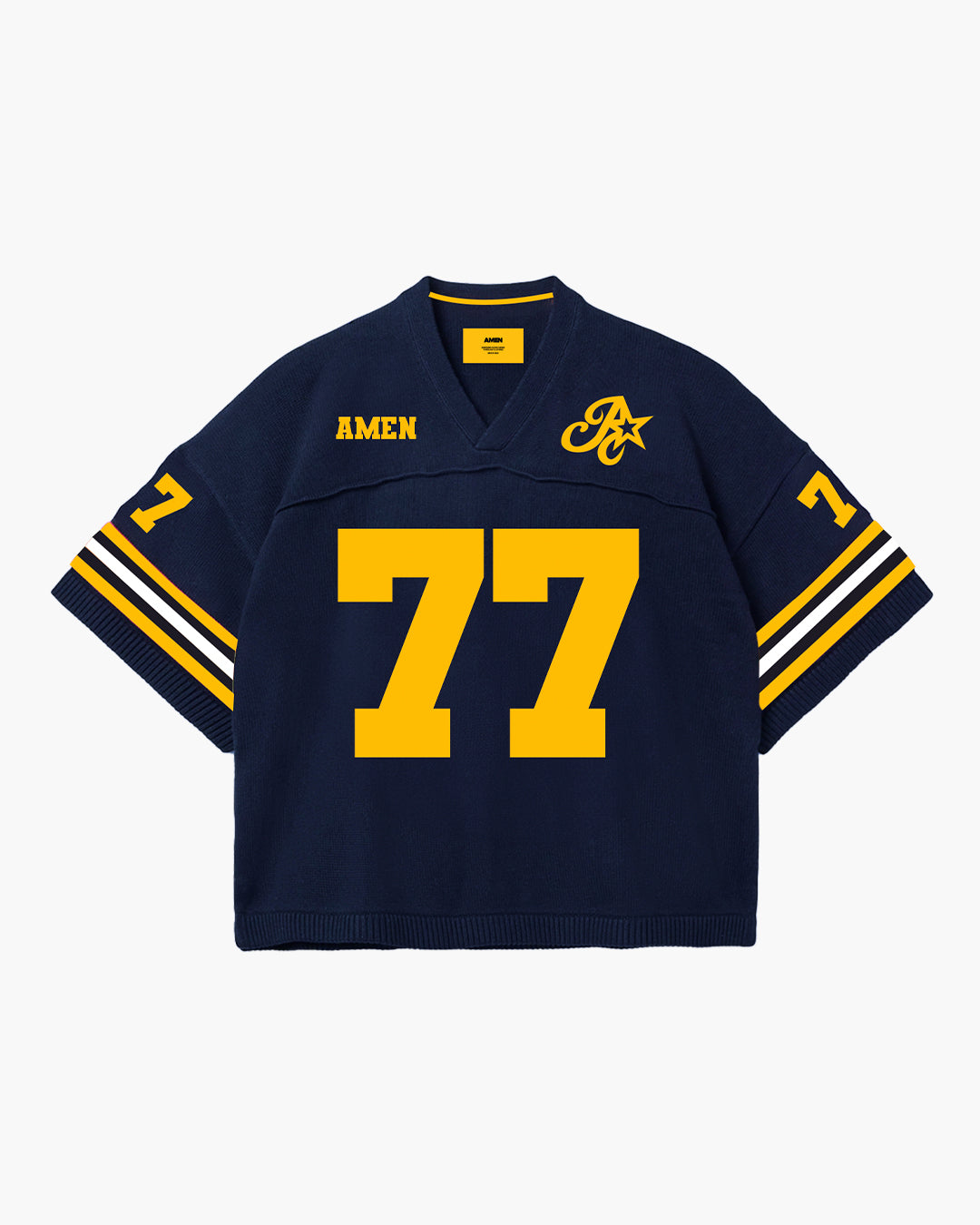 BLACK AMEN JERSEY