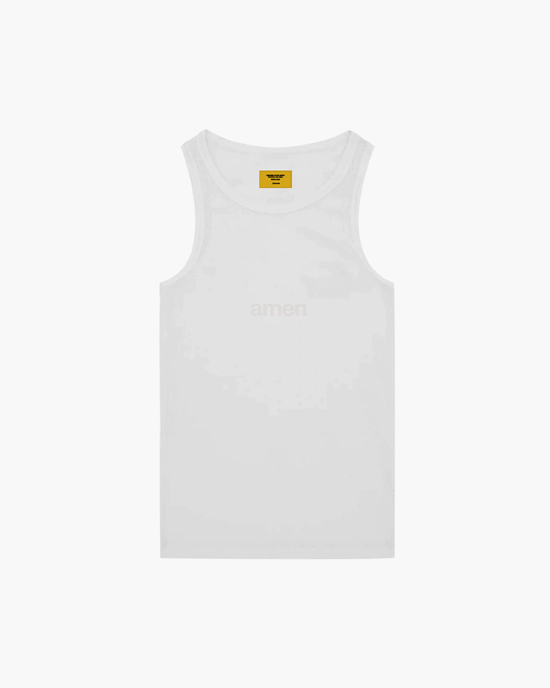 MEN'S OFF-WHITE TANK TOP