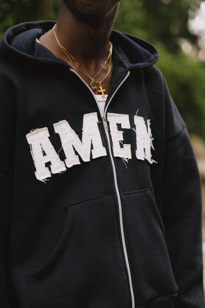 AMEN ZIP-UP SWEATSHIRT