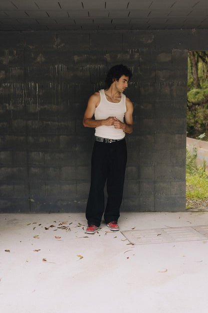 MEN'S OFF-WHITE TANK TOP