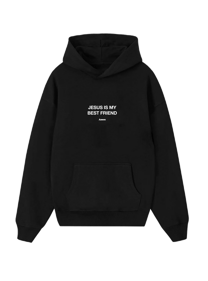 BLACK SWEATSHIRT JESUS ​​IS MY BEST FRIEND