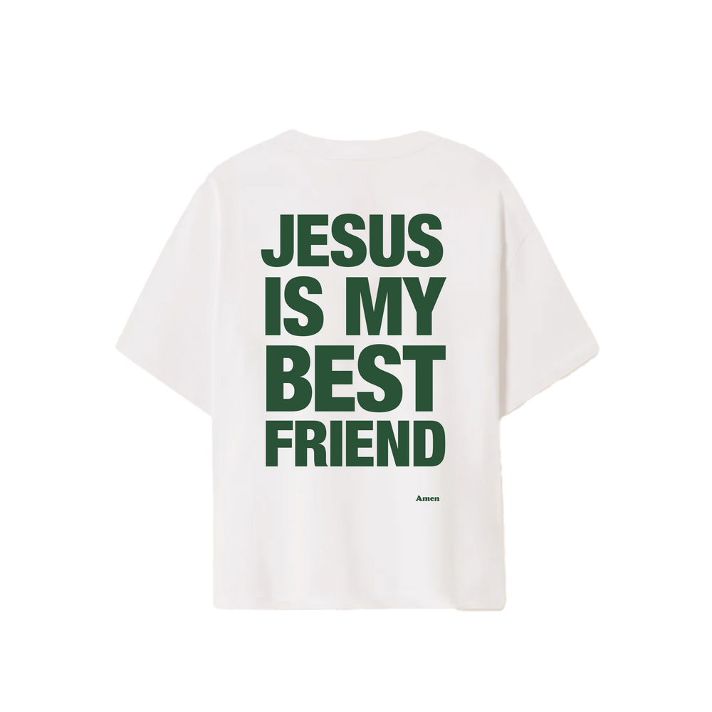 T-Shirt OFF WHITE JESUS ​​IS MY BEST FRIEND