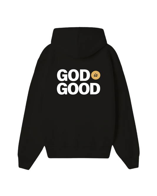 GOD IS GOOD BLACK SWEATSHIRT