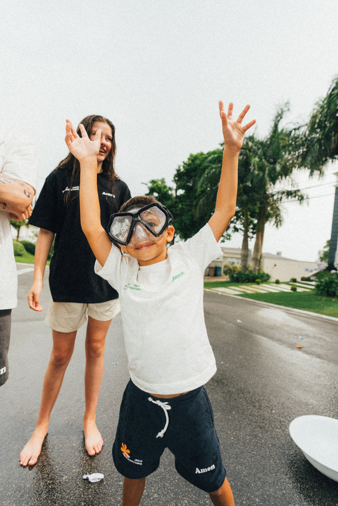 SHORTS IF I HAVE JESUS ​​NAVY KIDS