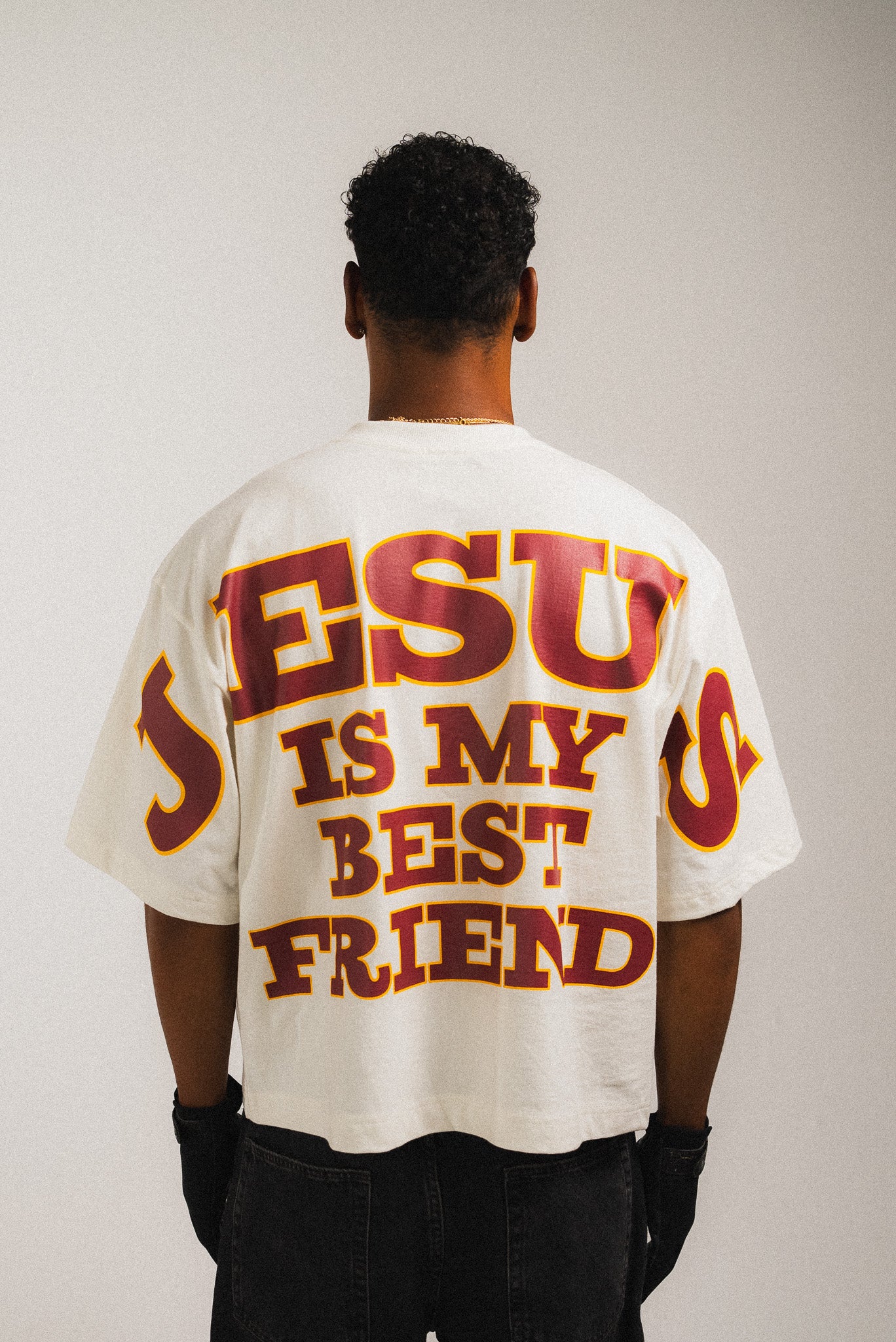[PRE-SALE] JESUS ​​IS MY BEST FRIEND BOXY T-SHIRT V2