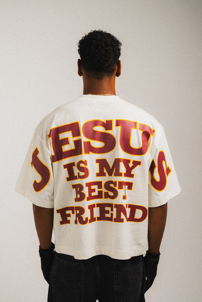 [PRE-SALE] JESUS ​​IS MY BEST FRIEND BOXY T-SHIRT V2